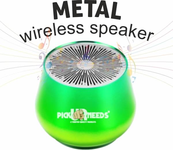 Pick Ur Needs Rechargeable Mini TWS Metal Body Speaker With Calling Function / TF Card Support 8 W Bluetooth Speaker
