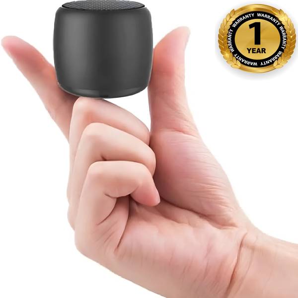 Techobucks Long battery Life Compatible with All Devices Bluetooth 5 W Bluetooth Speaker