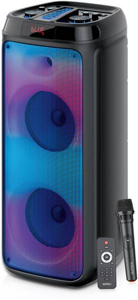 Intex BoomBox 5000 Wireless Speaker Wireless Mic, RGB Lightning 70 W Bluetooth Party Speaker