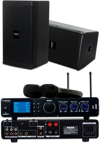 CLARION JM-COVR-AMP-506D_JM-COVR-SPK-8D 400 W Bluetooth PA Speaker