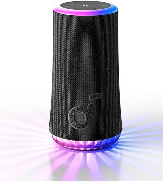 Soundcore by Anker Glow Portable Speaker With 30w 360 Sound, Synchronized Radiant Light 30 W Bluetooth Party Speaker