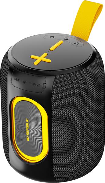 Nu Republic Sonicpop 2000 Wireless Speaker 14 Hrs Playtime, 66mm Dynamic Driver, RGB Lights 20 W Bluetooth Speaker