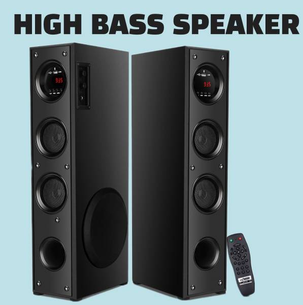 Quaranel Premium bass Multimedia speaker 100 W Bluetooth Tower Speaker