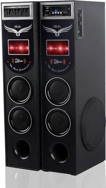 RZG HEERA 3 PRO DOUBLE TOWER SPEAKER 160 W Bluetooth Tower Speaker