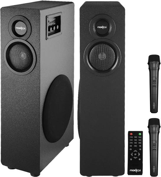 Frontech Fiesta Dual Speaker Bluetooth Tower Sound System 150 W Bluetooth Tower Speaker