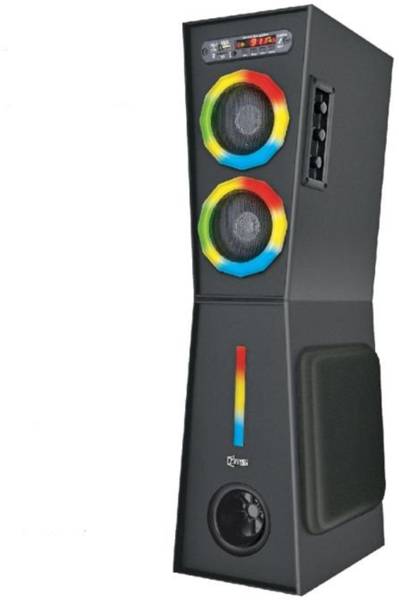Zinitax Home DJ Tower Speaker System SD15 SeriesWith 5.0 Bluetooth & RGB Lighting 2900 W Bluetooth Tower Speaker