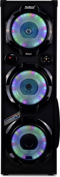 Dotsun XXuv 10inch woofer with RGB Light 3000 W Bluetooth Tower Speaker