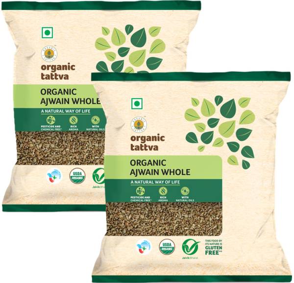 Organic Tattva Ajwain Whole 100g Each