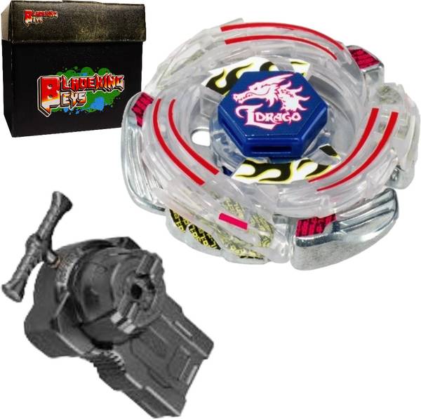 BLADEKING BEYS BB43 Lightning L-Drago 100HF + string launcher LR + Toy storage Box