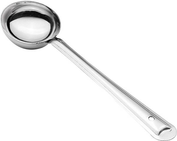 snehatrends 1PC Stainless Steel Laddle Serving Spoon Like Rasam,Sambar,Dal Stainless Steel Serving Spoon