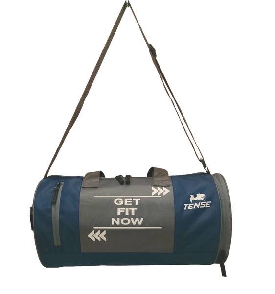 Tense Gym Bag Shoe Compartment Polyester/Unisex Gym Bags/Shoulder Bag for Men & Women
