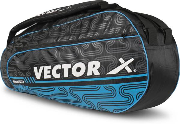 VECTOR X Donatello Water Resistant 5 Compartment Badminton Bag with Padded Shoulder Strap
