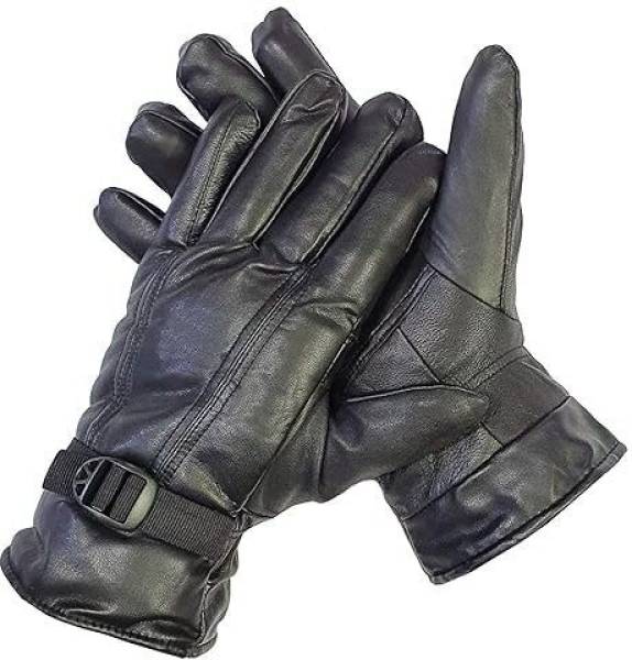 zaysoo Full Lather Winter, Waterproof Outdoor Gloves Riding Gloves