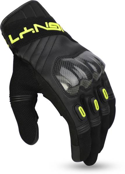 Ignyte Carbon Full Finger Bike Riding Gloves with Touch Screen Sensitivity Riding Gloves