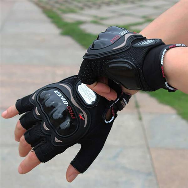 sportioz Probiker Half Finger Gloves Bike Riding Glove Mens