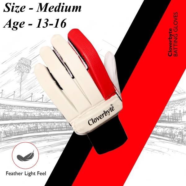 CLOVERBYTE Cricket Batting Gloves Idol For Youth Age 13-16 Years Suitable for Intermediate Batting Gloves