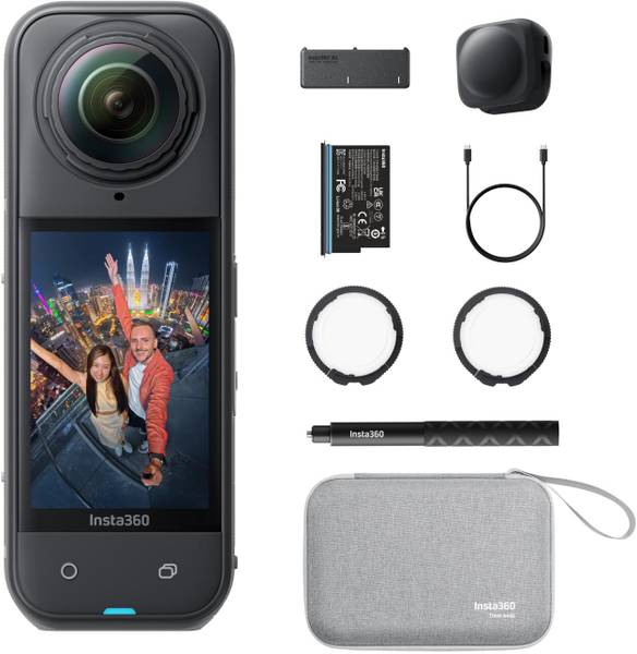 Insta360 X5 X5 Essentials Bundle Sports and Action Camera