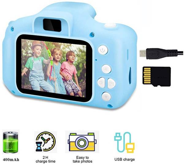 Bzrqx Gift Toy Baby Camera Gift Kids Children HD 2 Inch Color Screen Digital Cameras For Girls Boys Toys Sports and Action Camera