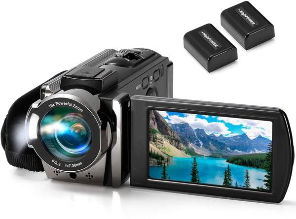 VOLTAC Video Camera Camcorder kimire Digital Camera Recorder Full HD 1080P Sports and Action Camera