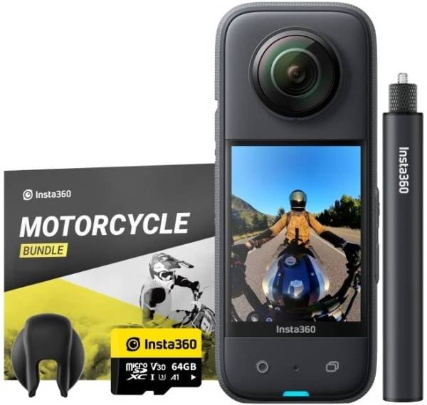 Insta360 X3 Motorcycle Kit Sports and Action Camera