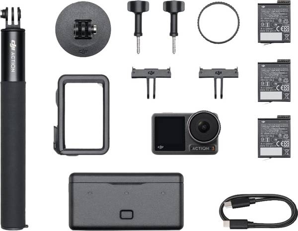 dji OSMO Action 3 Adventure Combo Sports and Action Camera - Price