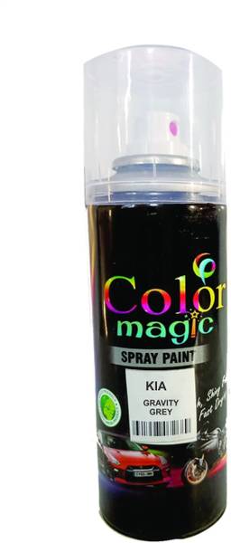 COLORMAGIC GRAVITY GREY spray paint COMPATIBLE FOR CAR SELTOS Grey Spray Paint 220 ml
