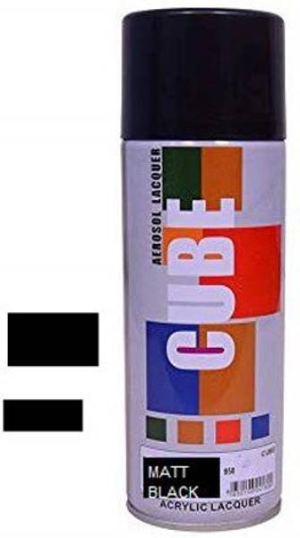 Splendor Matt Black Spray Paint 650 ml