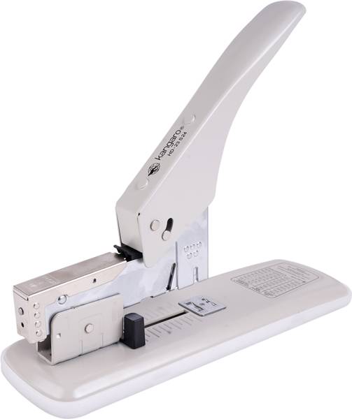 Kangaro Desk Essentials HD-23S24 All Metal Half Strip,Grey, Set of 1 Cordless Stapler