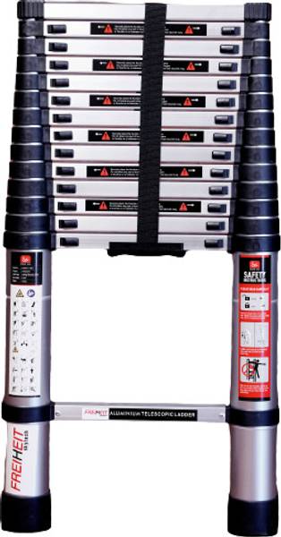 FREIHEIT FREIHEIT 4.4m (14.5 feet) Portable Telescopic Ladder Aluminium Ladder
