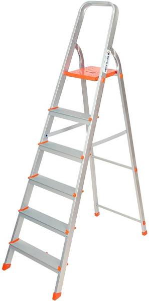 Climb High 6 Step Foldable Ladder Aluminium Ladder