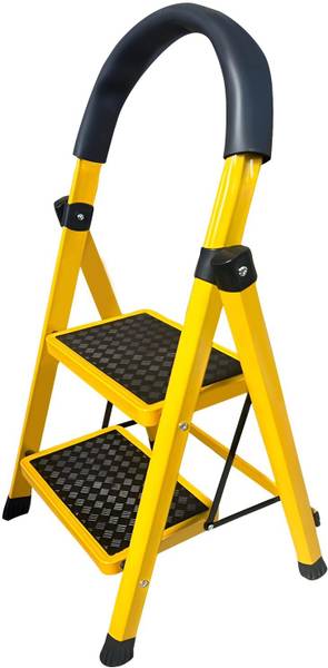 Asian Paints TruCare 2-Steps Trendy Steel Ladder, Foldable Ladder for Home & Office use Steel Ladder