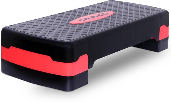 Sparnod Fitness SAS-1000 Gym Stepper for Exercise, Adjustable Height, Supports upto 225kg Stepper