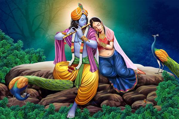 Zrintly Religious Multicolor Wallpaper