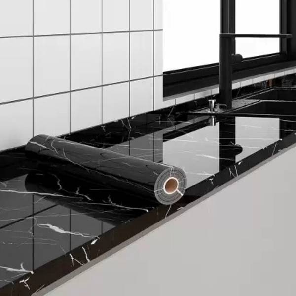 Heen Fab Abstract Black Wallpaper