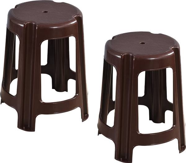 swagath furniture Palstic Round stool Outdoor & Cafeteria Stool