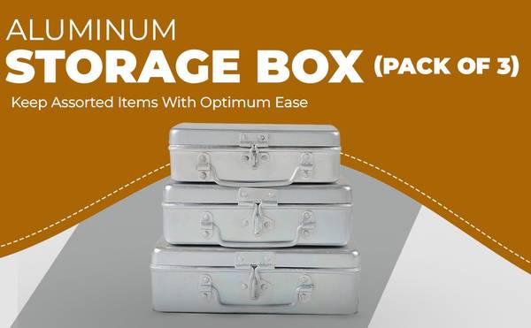 JAYCO Aluminuim Box / Cash - Tools - Storage Peti Storage Box