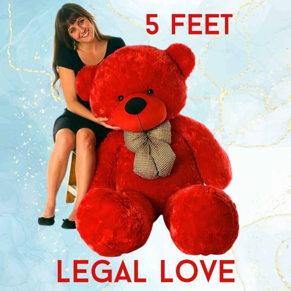 pandaabee Teddy Bear for Kids |American Style Teddy Bear (5 Feet) - 10 cm