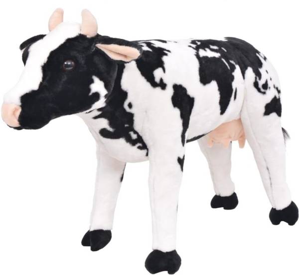 Tickles Standing Cow Soft Stuffed Plush Animal Toy For Kids Boys & Girls - 76 cm