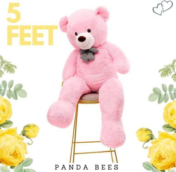 pandaabee LEGAL LOVE (Standing) Cute Soft Teddy Bear For Gift & Birthday Party 5 FEET - 152 cm