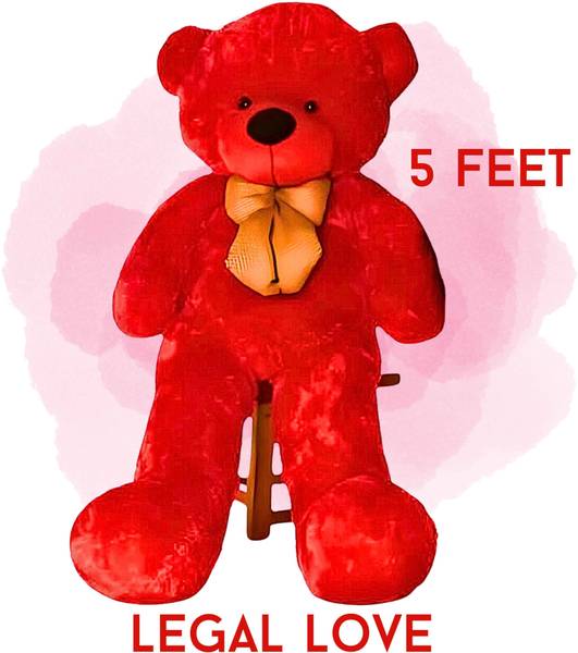 LEGAL LOVE 5 Feet Cute Big and Gaint Lovely Teddy For Gift - 152 cm