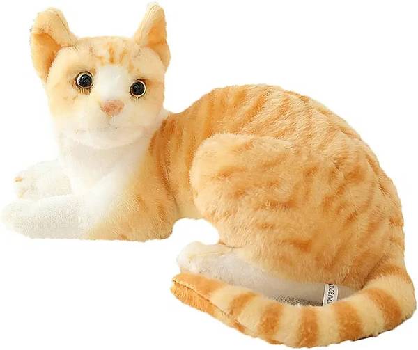 Biz Shopping Cute Real Life Soft Cat Doll Stuffed Cat Pack of 1 - 40 cm