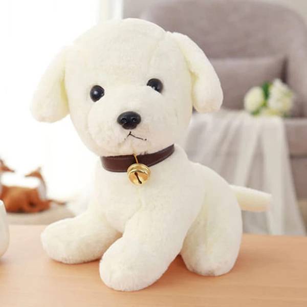sai ji Dog Sitting Plush Soft Toy Cute Kids Animal Home Decor - 30 cm