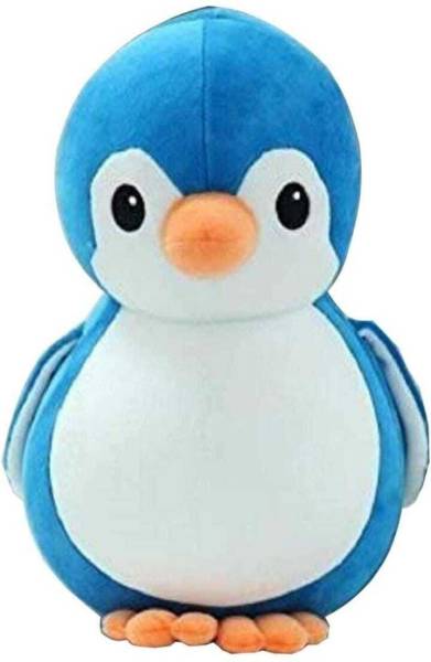 Cutepie Super Penguin Soft Toy 30cm,Cute Plush Kids Animal (Penguin 30 cm) (Blue) - 10 cm