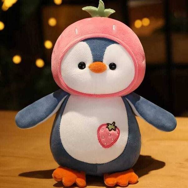 Teddy Daddy Pororo Fruit Penguin Soft Toy ( 1 single piece ) - 20 cm