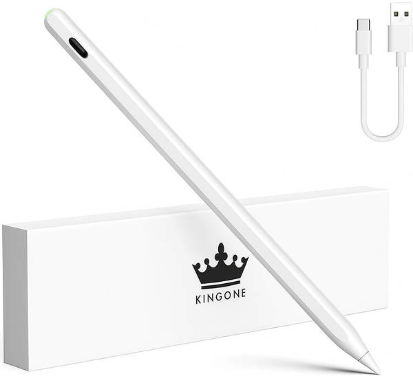 INKWAVE Magnetic charging pen 3rd gen for ipad & android, wireless &charging stylus pen Stylus