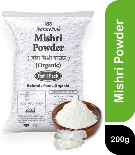 Nature Link Mishri Powder, Misri Powder, Thread Mishri Powder, Dhaga Mishri Powder (Refill) Sugar