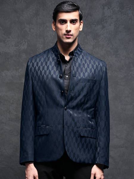 Rare Rabbit SUIT-2PCS CNTP FIT Checkered Men Suit