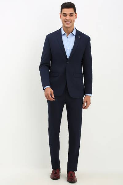 Allen Solly Suits Solid Men Suit