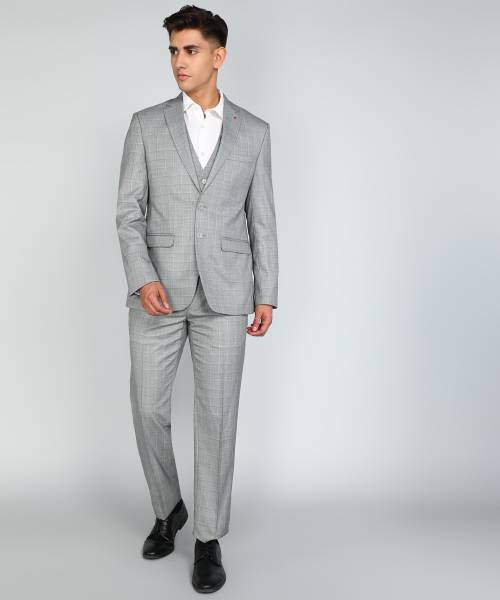 Raymond 3 PC Suit Checkered Men Suit