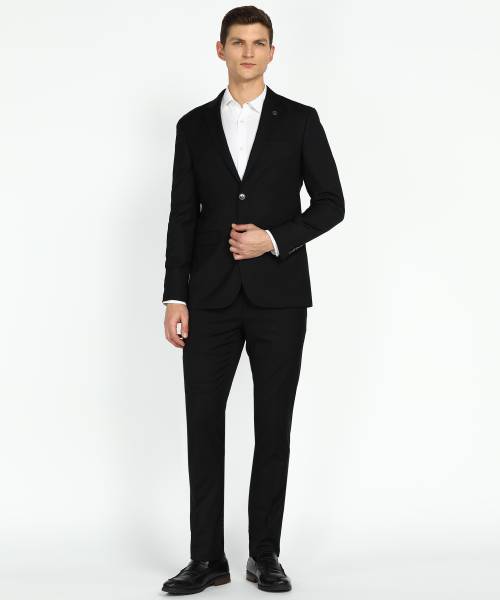 PETER ENGLAND Single Breasted Solid Men Suit